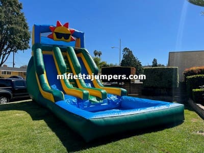 tobogan inflable de agua de renta Covina